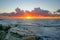 La Jolla\\\'s Painted Sky: A Serene California Sunset