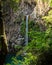 La Leona waterfall in Radal 7 cups in the region of Maule Chile