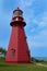 La Martre lighthouse in Gaspesie, Quebec