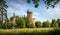 La Mothe Chandeniers, a fairytale ruin of a french castle