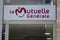 la mutuelle generale logo brand and text sign facade of insurance of French local