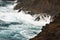 La Palma Coast Tall Splashing Waves, Spain