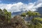 La palma cumbrecita mountains viewpoint