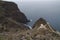 La Palma, landscape of the western steep coastal part of the island, Tijarafe municipality