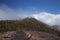 La Palma, landscapes along the long-range popular hiking route Ruta de Los Volcanes