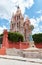 La Parroquia de San Miguel Arcangel, the most famous structure in San Miguel de Allende