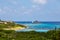 La Pelosa beach in the north of Sardinia island