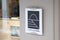 La Petite Californie text sign store and logo brand on facade windows shop