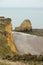 La Pointe du Hoc in Criqueville sur Mer in Normandie