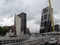 La Puerta de Europa, in Madrid Beautiful view of modern buildings on the Paseo de La Castellana Madrid Spain Europe