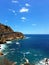 La Quebrada is a cliff in the port of Acapulco, Guerrero, Mexico where the famous diving is done by young people who climb it