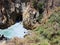 La Quebrada is a cliff in the port of Acapulco, Guerrero, Mexico where the famous diving is done by young people who climb it