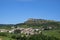 La Roche de SolutrÃ© in the Burgundy vineyards around the village of SolutrÃ©-Pouilly