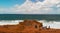 La Roche Qui Pleure and Gris Gris Beach, Mauritius aerial view