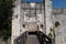 La Rochelle France Ramparts with gate of the Two Mills Lantern tower