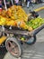 La Romana, Dominican Republic, circa September 2022 - fresh fruits from a street market stall