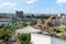 La Ronde Amusement Park view from Jacques Cartier Bridge, Montreal