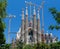 La Sagrada Famila Church Barcelona Spain