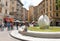 La Spezia, Italy - June 15, 2016: People in the centr city of La