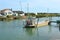 La Tremblade, Oyster farming harbour, Charente Maritime, France