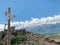 La Trincea and Dolomiltes landscape a mountain range in northeastern Italy