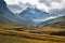 La Tsanteleina peak from Tarentaise Valley in Vanoise national park, France