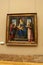 La vierge et I`Enfant entre saint Julien et saint Nicolas de myre oil painting at  Louvre museum in Paris