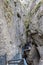 La Yecla Gorge, Burgos Province, Spain. It is a deep and narrow gorge in Spain