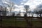 Laacher See (Glees), Germany - 11 30 2020: Empty closed camping site