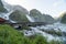 Laatefoss Waterfalls, Norway