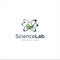 Lab Science Atom scientific Logo Icon Design . Atom Lab Logo Design Vector Illustration