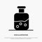 Lab, Test, Science, Bottle solid Glyph Icon vector