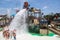 Laberint Pitara water attraction at Illa Fantasia waterpark