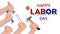 labor day animated banner background labor day happy labor day us labor usa workshop wrench hand holding tool green screen alpha