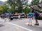 Labor Day Parade, Political Banner, No Trump, No KKK, No Fascist USA, NYC, NY, USA