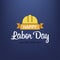 Labor day. Poster happy labour day. May celebration. Vector