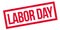 Labor Day rubber stamp