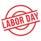 Labor Day rubber stamp