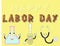 Labor day vector celebration