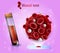 Laboratory Blood Test Realistic Vector Concept