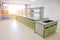 Laboratory casework with basin for medical and clinical experimental in laboratories room.