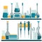 Laboratory equipment and  glassware