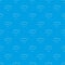 Laboratory goggles pattern vector seamless blue