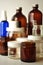 Laboratory, medical and cosmetic jars and bottles