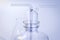 Laboratory medical glassware of chemistry experiments