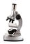 Laboratory metal microscope isolated