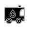 laboratory on wheels icon. Element of blood donation for mobile concept and web apps icon. Glyph, flat icon for website design and