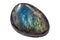 Labradorite Stone On Isolated Transparent Background, Png. Generative AI