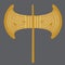 Labrys Minoan Golden Double Axe