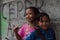 LABUAN BAJO, INDONESIA - Dec 11, 2014: Indonesian children portrait